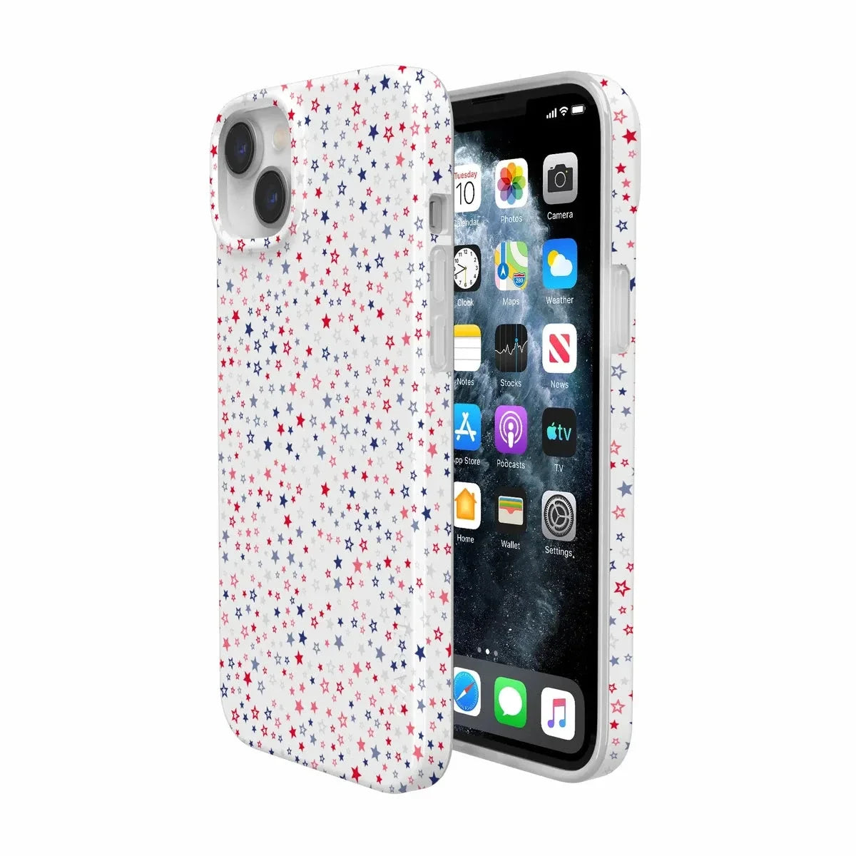 Seeing Stars | Red, White & Blue Case Phone Case Casetry