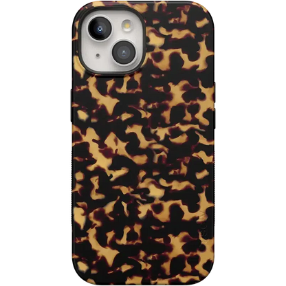 Shell Shocked | Tortoise Print Case iPhone Case get.casely Bold + MagSafe® iPhone 15 Plus