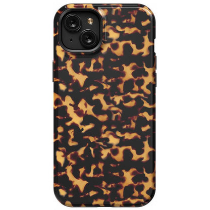 Shell Shocked | Tortoise Print Case iPhone Case get.casely Essential + MagSafe® iPhone 15 Plus