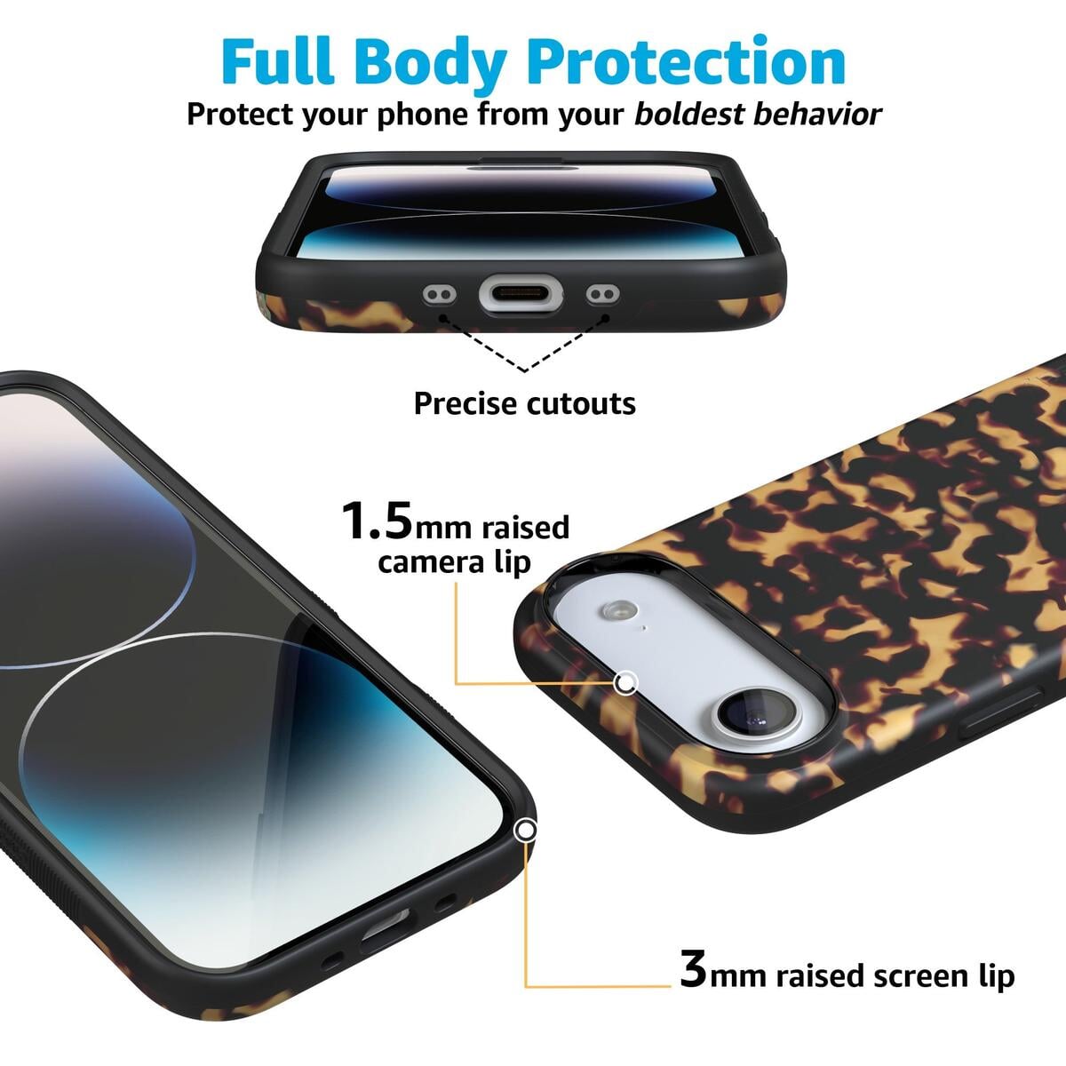 Shell Shocked | Tortoise Print Case iPhone Case get.casely