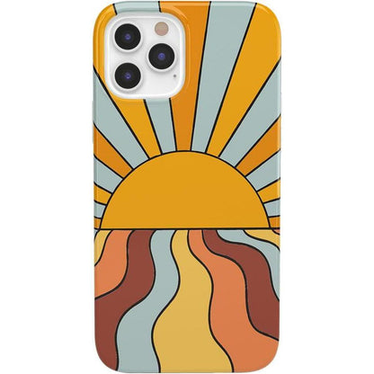 Shine On | Retro Sunset Case iPhone Case get.casely Classic iPhone 12 Pro Max