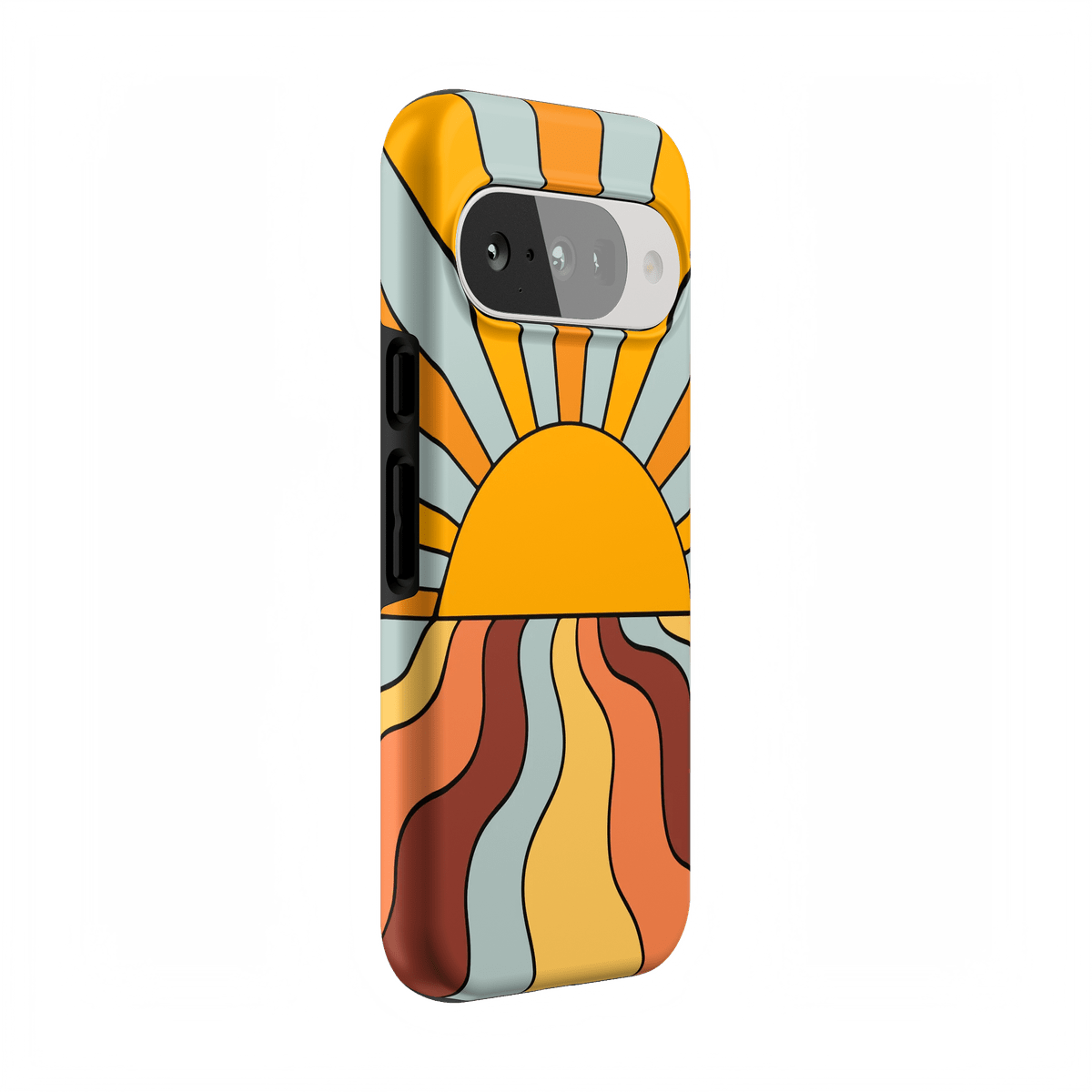 Shine On | Retro Sunset Case iPhone Case get.casely