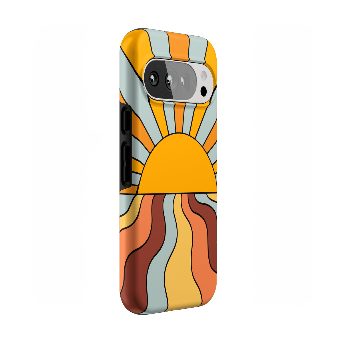 Shine On | Retro Sunset Case iPhone Case get.casely