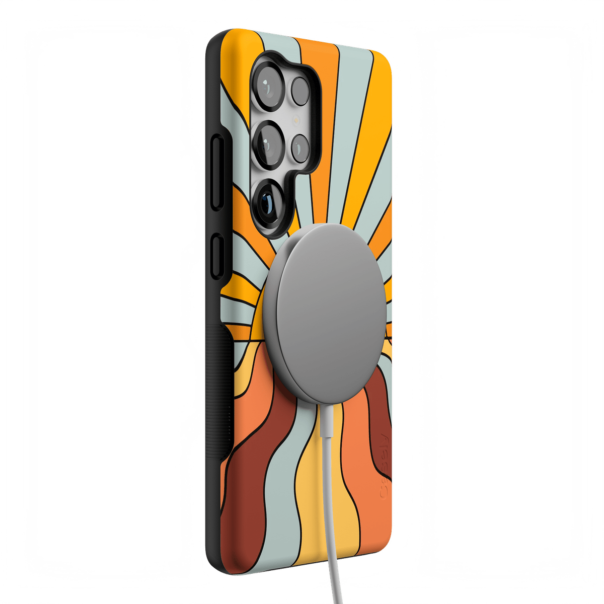 Shine On | Retro Sunset Case iPhone Case get.casely