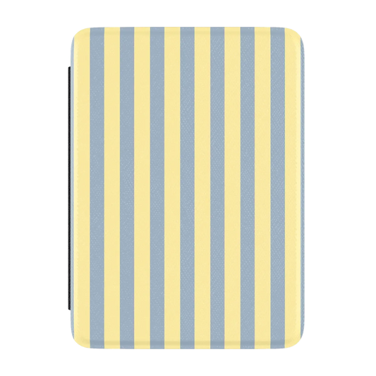 Coastline Stripes | Blue & Yellow Kindle Case
