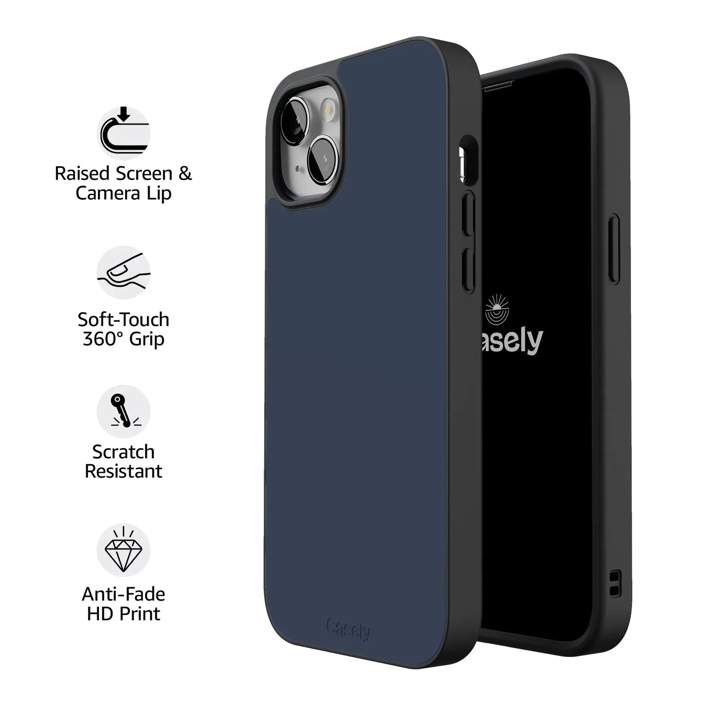 Slate Blue | The Boyfriend Collection Phone Case get.casely