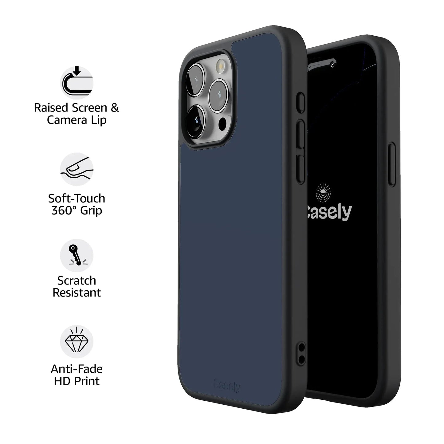 Slate Blue | The Boyfriend Collection Phone Case get.casely