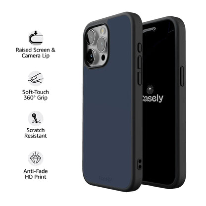 Slate Blue | The Boyfriend Collection Phone Case get.casely