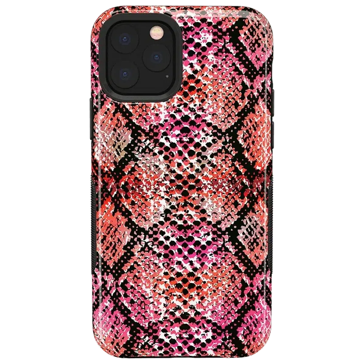 Snake Along | Red Snake Skin Case iPhone Case get.casely Bold iPhone 11 Pro Max