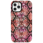 Snake Along | Red Snake Skin Case iPhone Case get.casely Bold iPhone 12 Pro