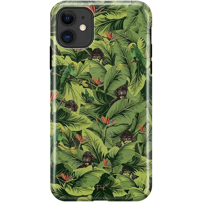 Sneaky Monkeys | Frida Kahlo Jungle Floral Case iPhone Case get.casely Classic iPhone 11