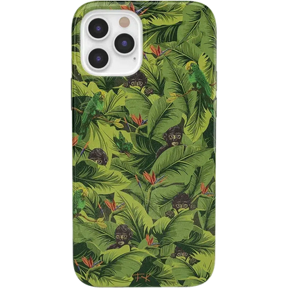 Sneaky Monkeys | Frida Kahlo Jungle Floral Case iPhone Case get.casely Classic iPhone 12 Pro Max