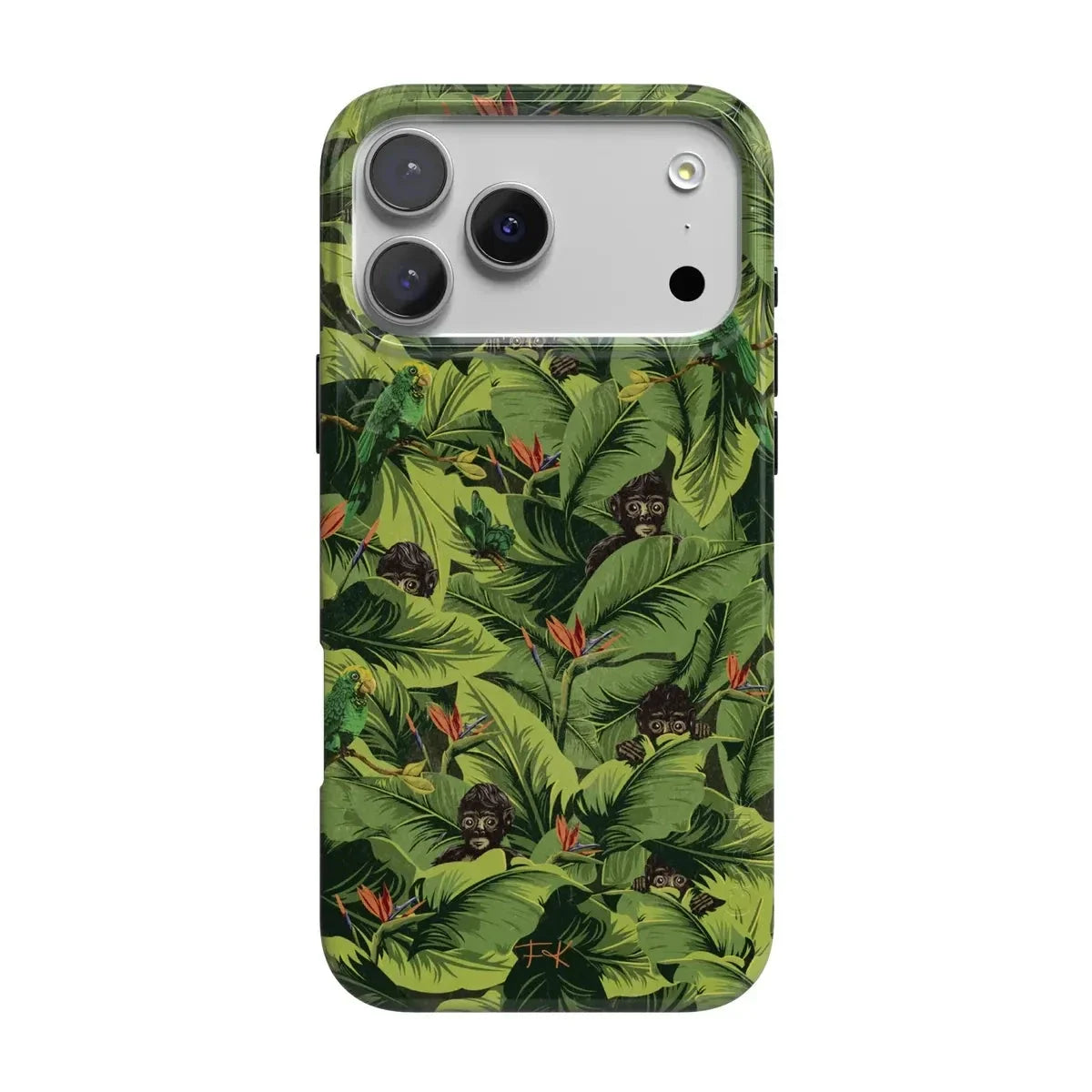Sneaky Monkeys | Frida Kahlo Jungle Floral Case iPhone Case get.casely Classic + MagSafe® iPhone 17 Pro Max