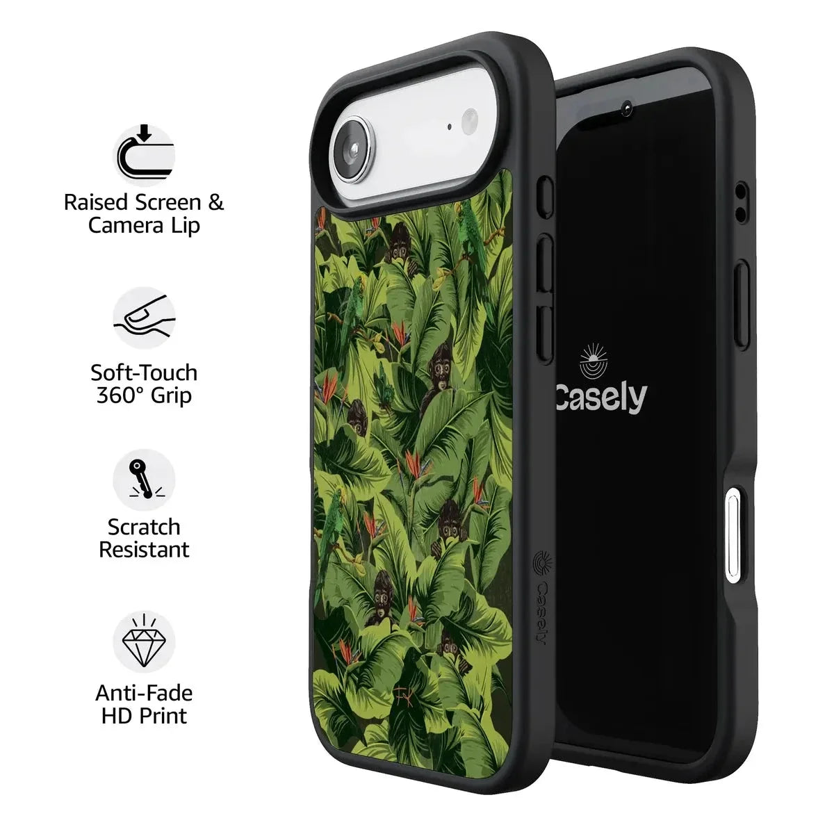 Sneaky Monkeys | Frida Kahlo Jungle Floral Case iPhone Case get.casely