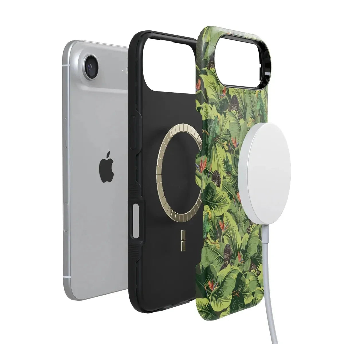 Sneaky Monkeys | Frida Kahlo Jungle Floral Case iPhone Case get.casely
