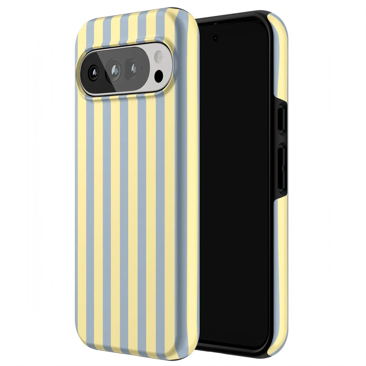 Coastline Stripes | Blue & Yellow Case