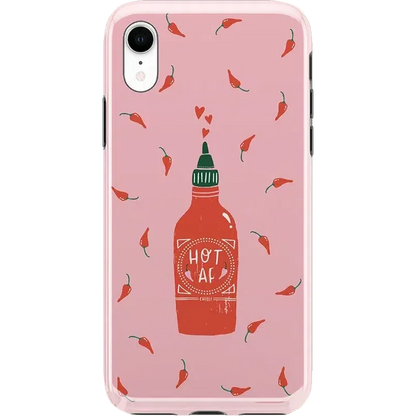 Spicy AF | Pink Chili Hot Sauce Case iPhone Case get.casely Classic iPhone XR