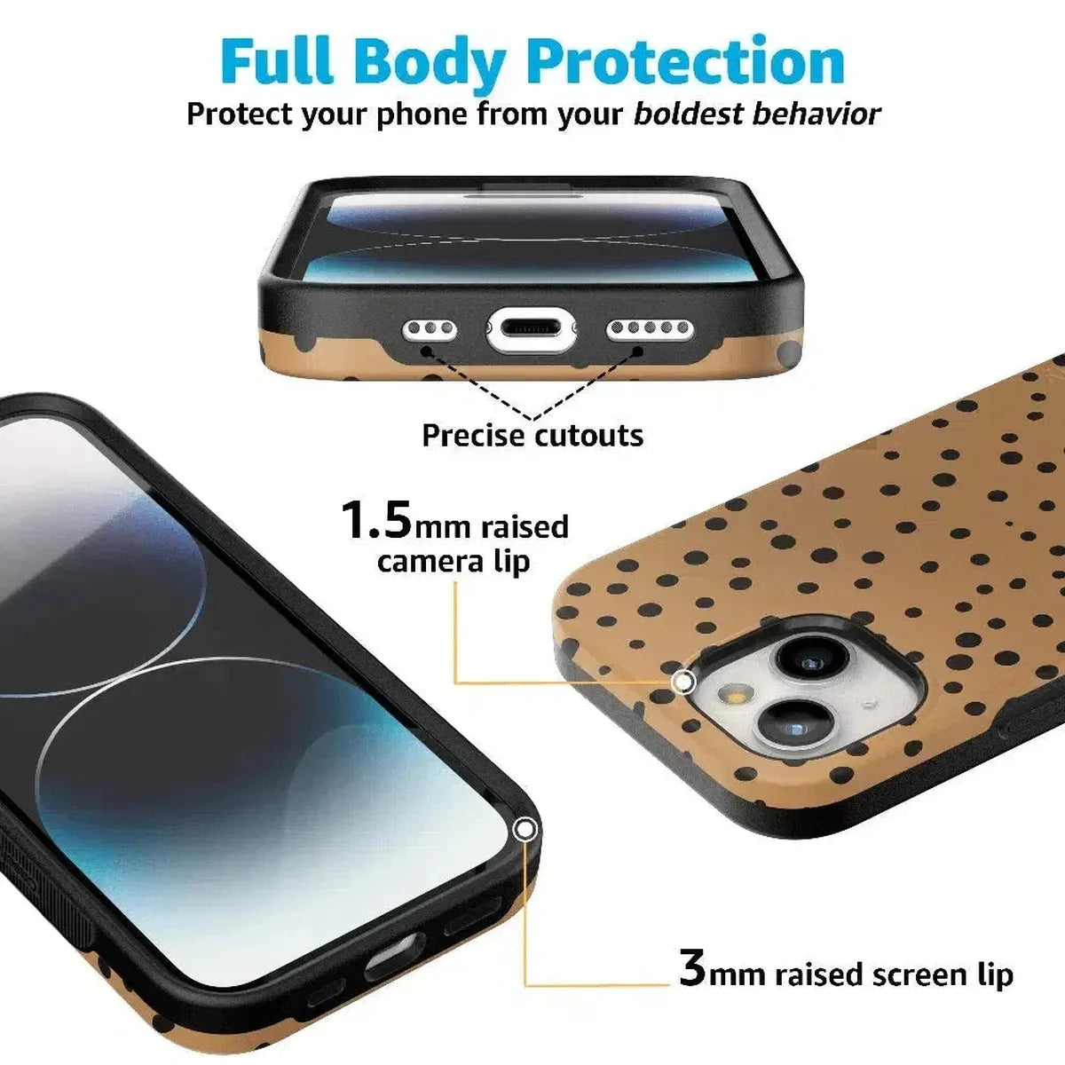 Spot On | Dotted Animal Print Case iPhone Case get.casely