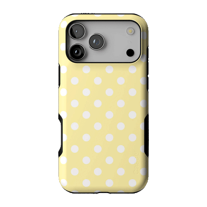 Spotted in SoHo | Yellow Polka Dot Case