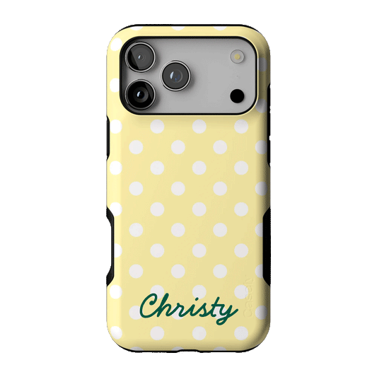 Spotted in SoHo | Yellow Polka Dot Case