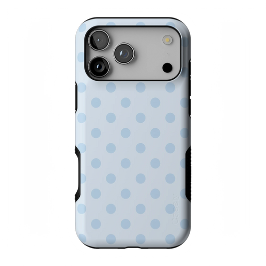 Spotted in SoHo | Light Blue Polka Dot Case