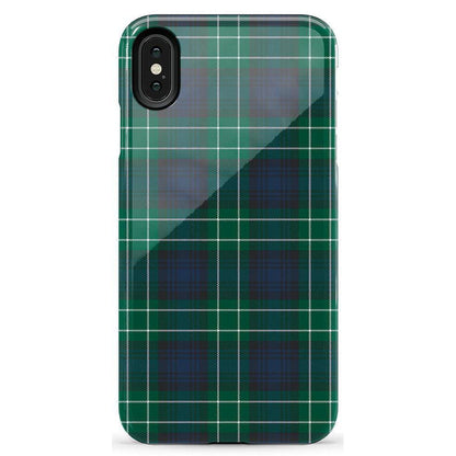 Dark Plaid | Kitty and Vibe Holiday Case Phone Case Casetry Essential iPhone XS Max