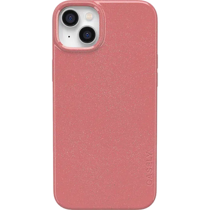 Starfish Wishes | Coral Pink Shimmer Case iPhone Case get.casely Classic + MagSafe® iPhone 14 Plus