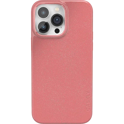 Starfish Wishes | Coral Pink Shimmer Case iPhone Case get.casely Classic + MagSafe® iPhone 14 Pro Max
