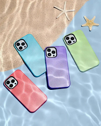 Starfish Wishes | Coral Pink Shimmer Case iPhone Case get.casely