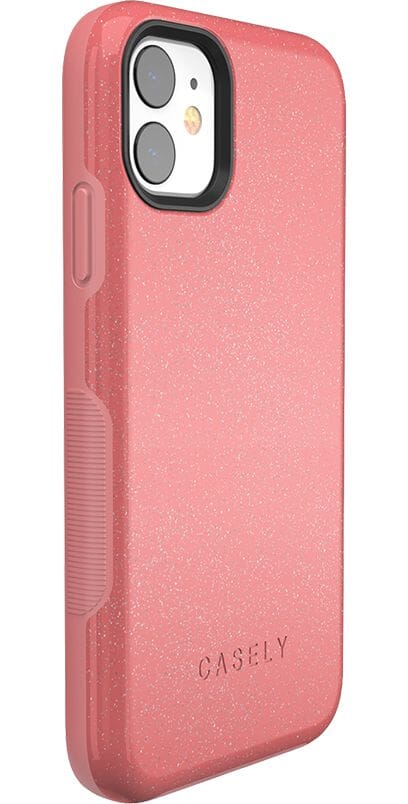 Starfish Wishes | Coral Pink Shimmer Case iPhone Case get.casely