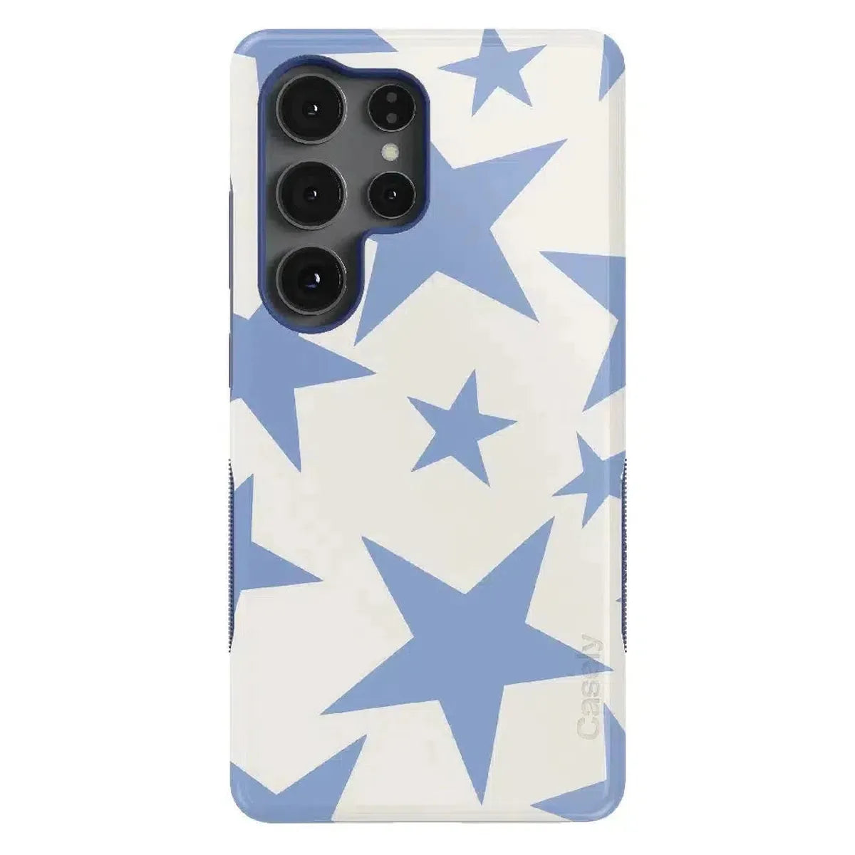Stars Align | Blue & White Stars Samsung Case Samsung Case get.casely Bold Flex + MagSafe® Galaxy S25 Ultra