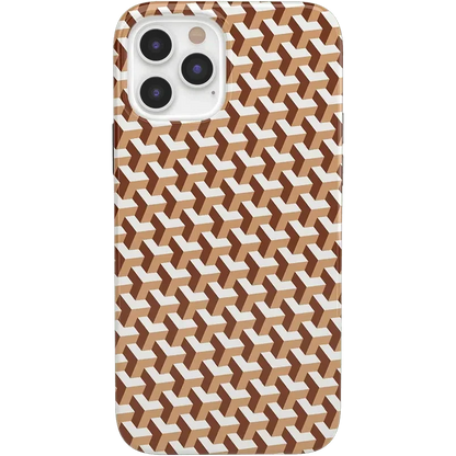 Step It Up | Abstract Geo Case iPhone Case get.casely Classic iPhone 12 Pro Max