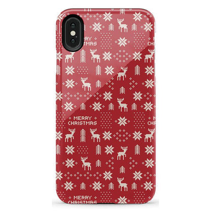Stocking Stuffer | Christmas Knit Case Phone Case Casetry Essential iPhone XR