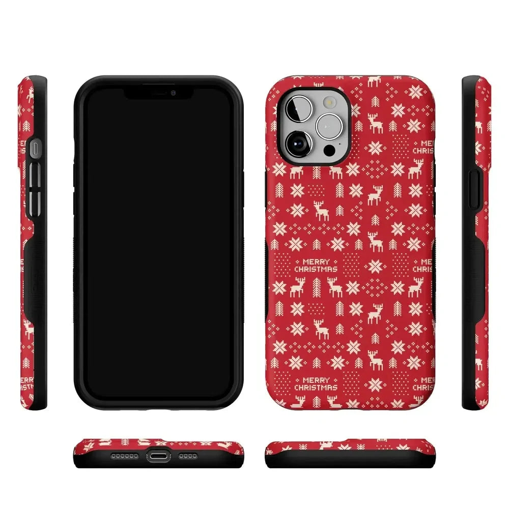 Stocking Stuffer | Christmas Knit Case Phone Case Casetry