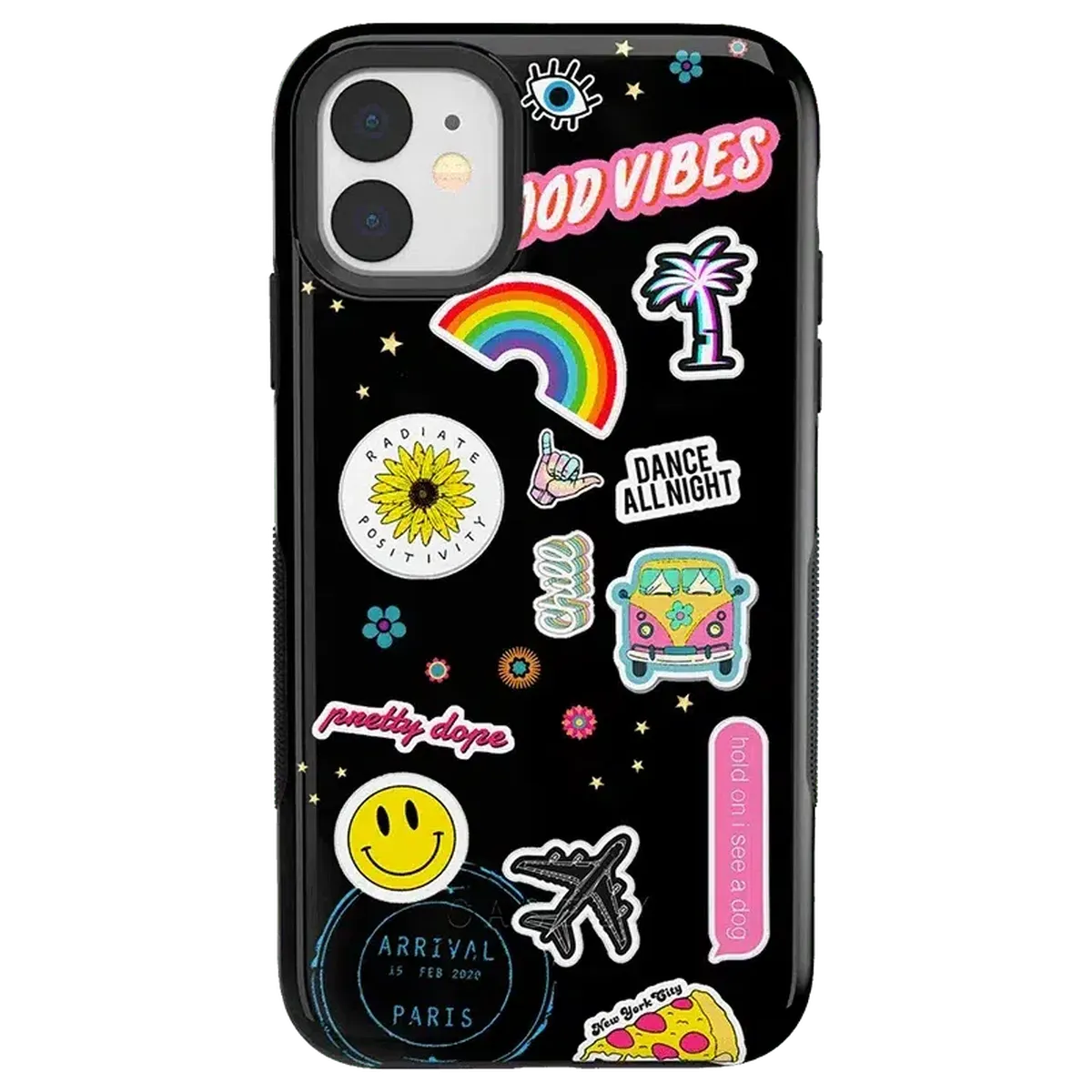 Stuck on U | Festival Sticker Floral Case iPhone Case get.casely Bold iPhone 11