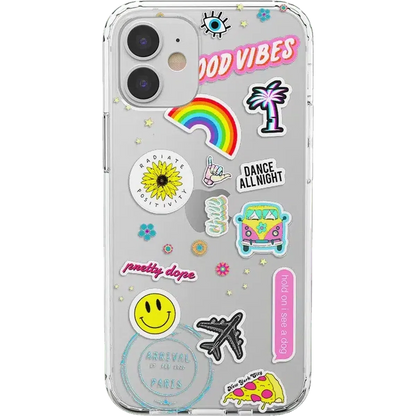 Stuck on U | Festival Sticker Floral Case iPhone Case get.casely Classic iPhone 12 Mini