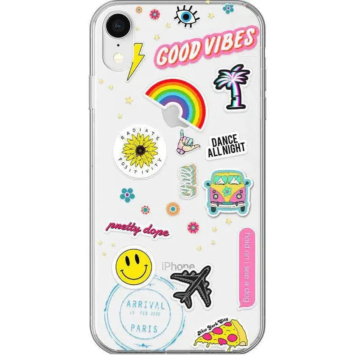 Stuck on U | Festival Sticker Floral Case iPhone Case get.casely Classic iPhone XR