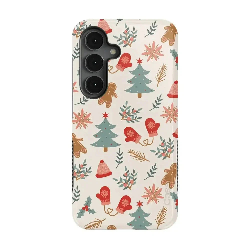 Sugar and Spice | Holiday Cookie Case Phone Case Casetry Bold Flex + MagSafe® Galaxy S25