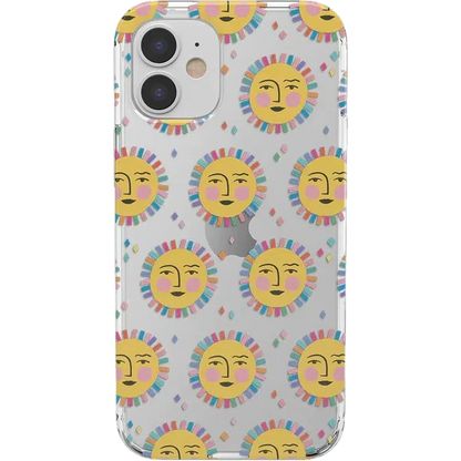 Sunny Days | Sun Patterned Case iPhone Case CASELY Classic iPhone 12 Mini