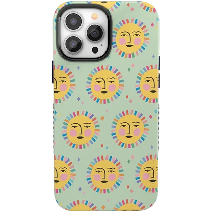Sunny Days | Sun Patterned Case iPhone Case CASELY