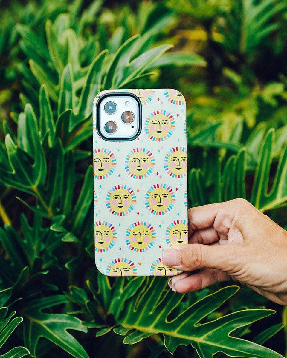 Sunny Days | Sun Patterned Case iPhone Case CASELY