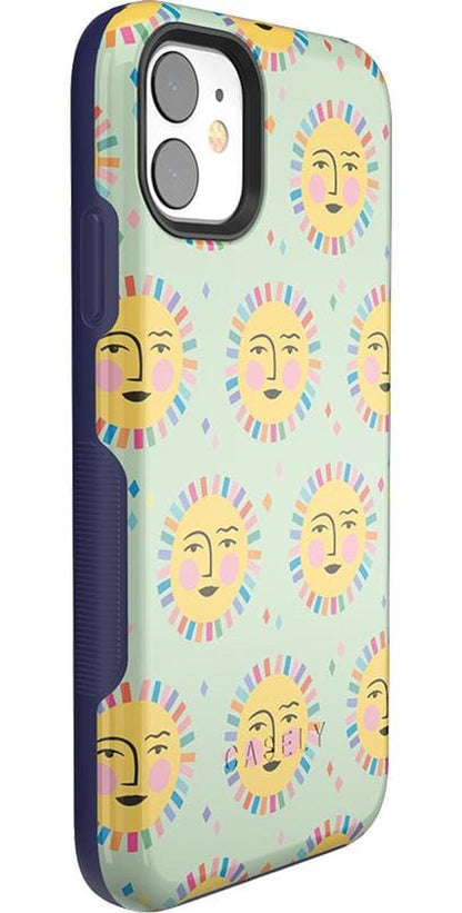 Sunny Days | Sun Patterned Case iPhone Case CASELY