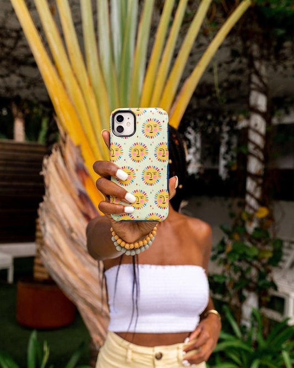 Sunny Days | Sun Patterned Case iPhone Case CASELY