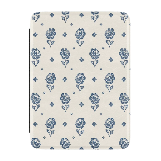 Seaside Stitch | Vintage Roses Kindle Case