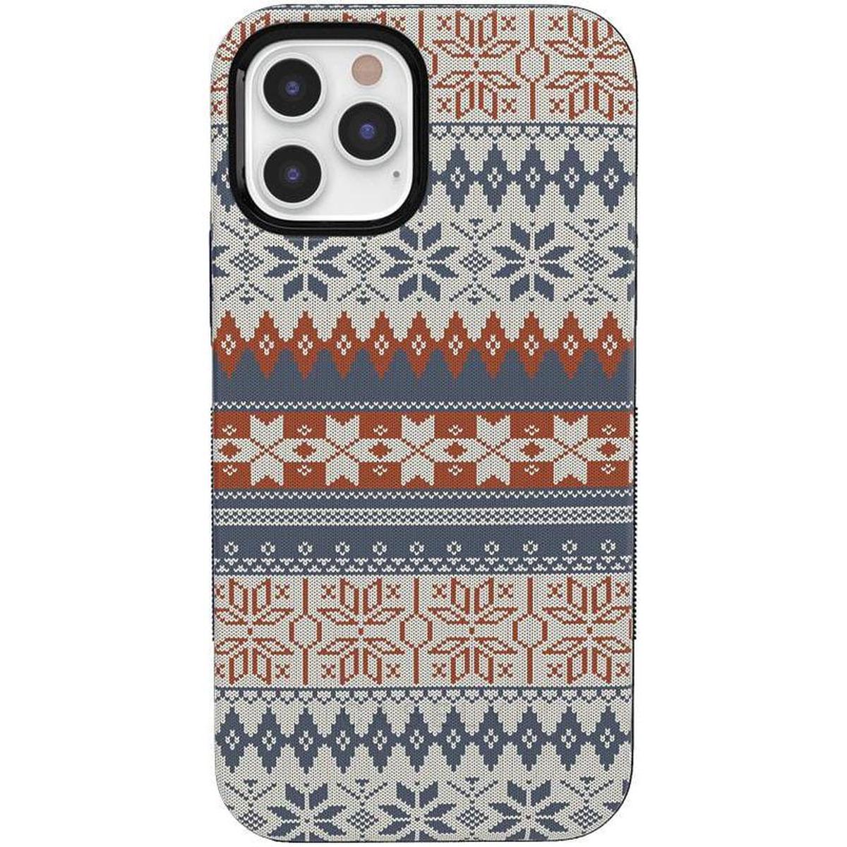 Sweater Weather | Holiday Knit Case iPhone Case get.casely Bold + MagSafe® iPhone 12 Pro Max