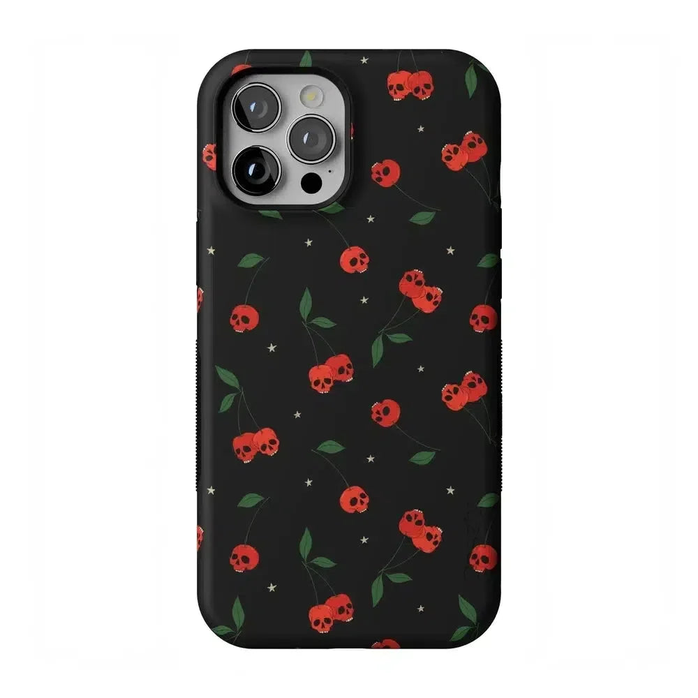 Sweet Revenge | Cherry Skulls Case Phone Case Casetry Bold Flex + MagSafe® iPhone 12 Pro Max