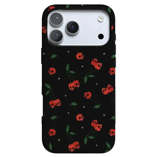 Sweet Revenge | Cherry Skulls Case Phone Case Casetry Bold Flex + MagSafe® iPhone 17 Pro Max