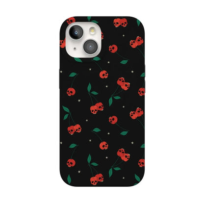 Sweet Revenge | Cherry Skulls Case Phone Case Casetry Classic + MagSafe® iPhone 15