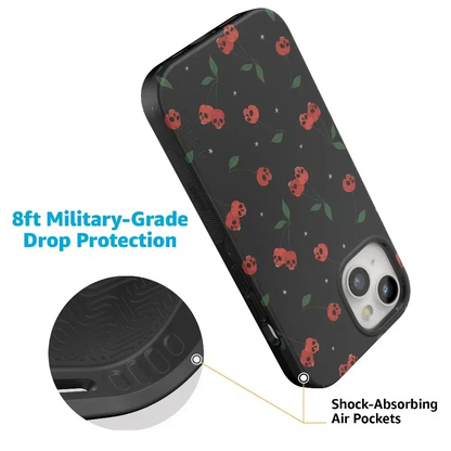 Sweet Revenge | Cherry Skulls Case Phone Case Casetry