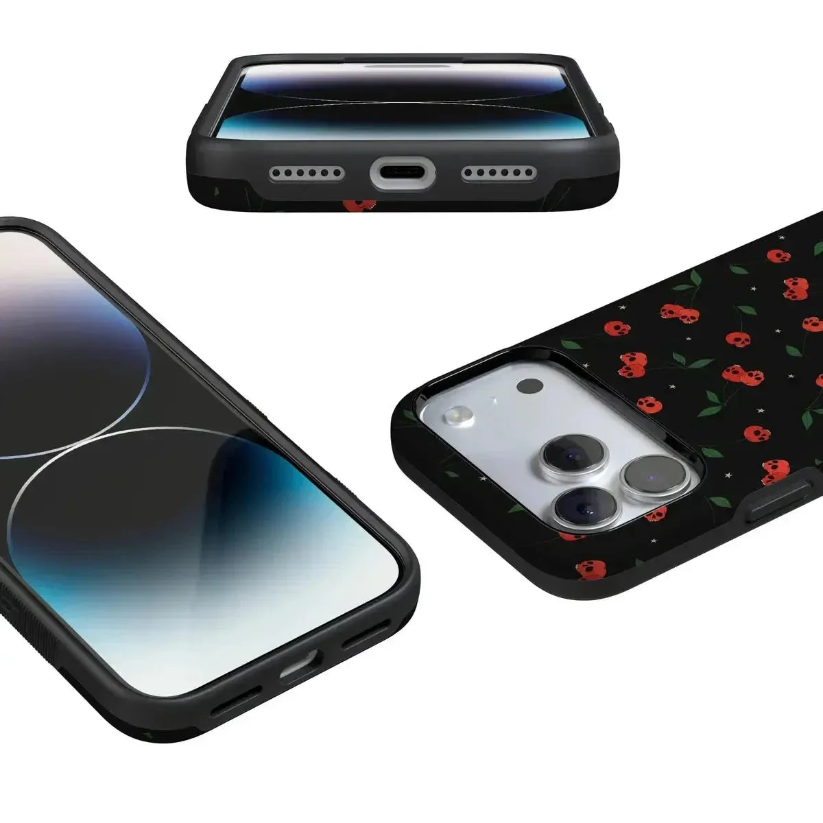 Sweet Revenge | Cherry Skulls Case Phone Case Casetry